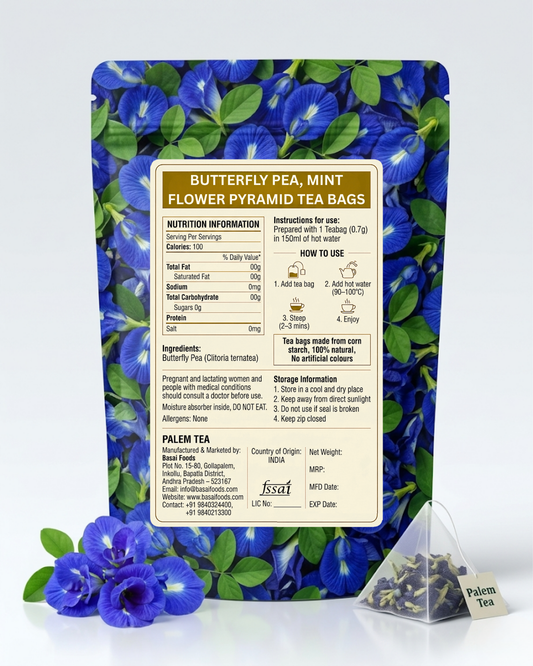 Butterfly Pea Mint Tea
