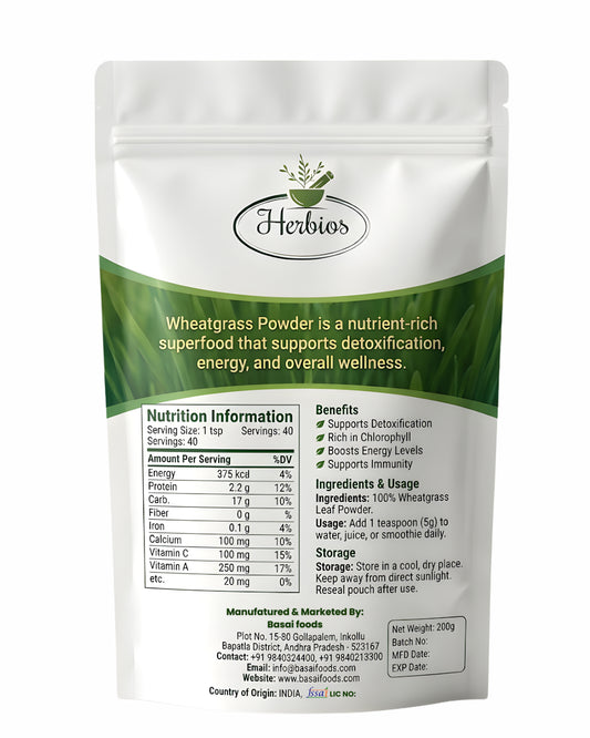 Wheatgrass Powder