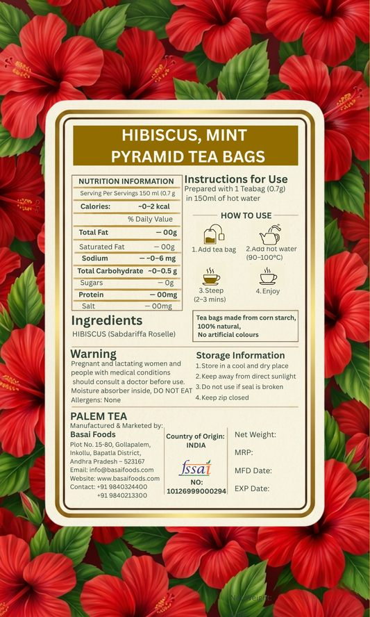 Hibiscus Mint Tea