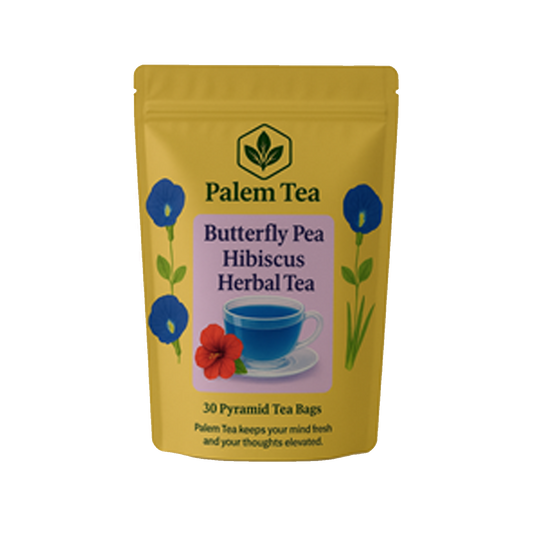 Butterfly Pea Hibiscus Tea